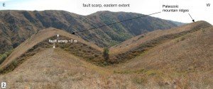 fault-scarp