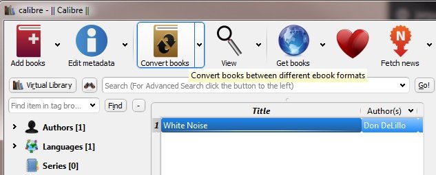 calibre convert books icon