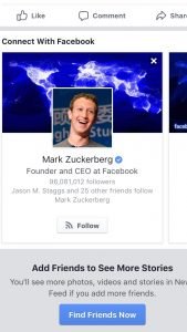 the end of facebook add more friends zuckerberg