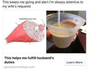 Fufill a husband's duties and requests